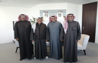 زيارة د. مشعل الربيع وكيل وزارة الدولة لشئون الشباب
